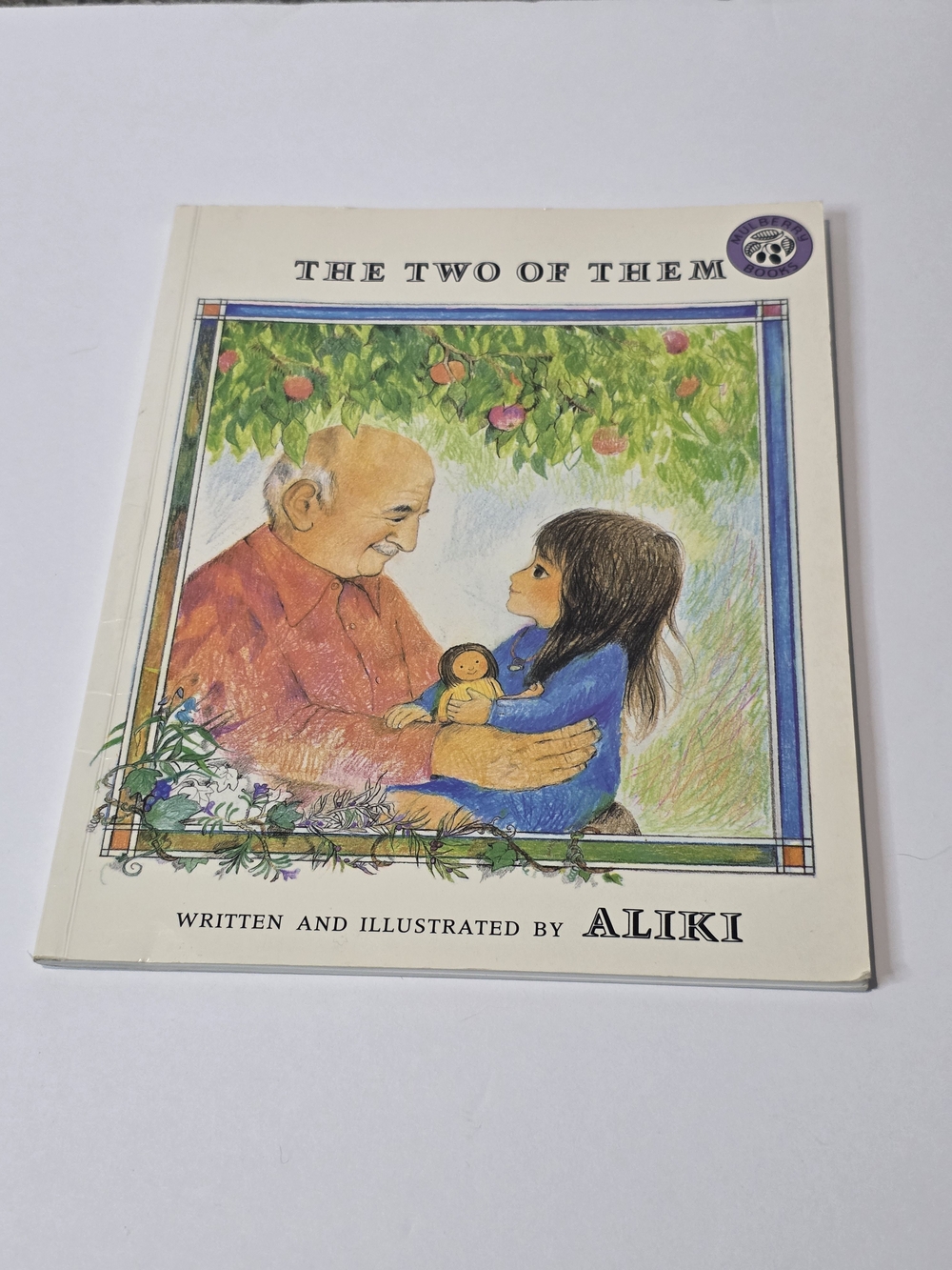 Mulberry Kids Book - Cream Cover with Multicolor Illustration